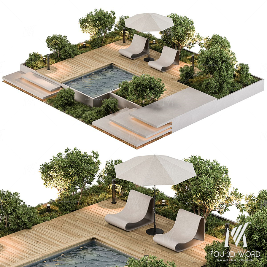 Landscape Furniture Backyard 71